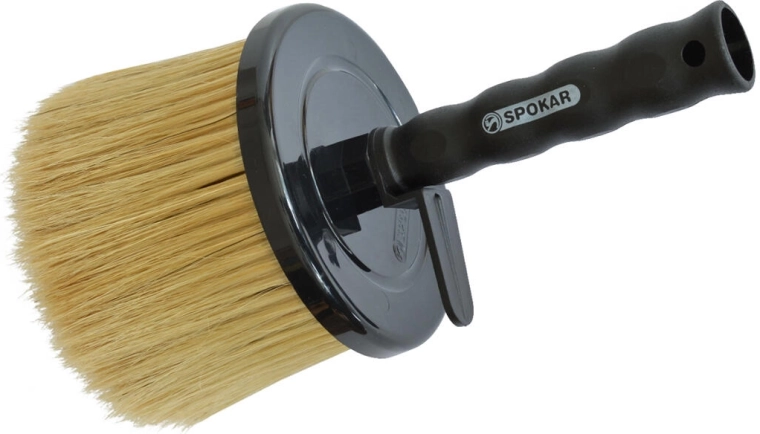 Slikarski okrogli čopič s plastičnim ročajem 13 cm