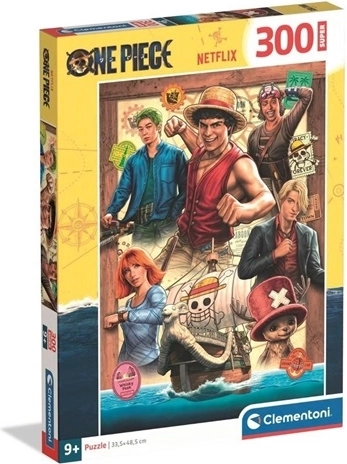 Clementoni sestavljanka One Piece (Netflix) 300 koščkov
