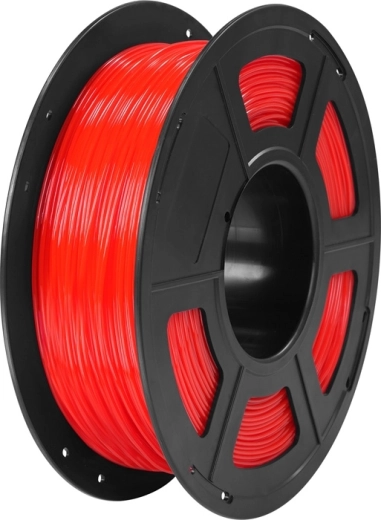 Anycubic TPU filament prosojno rdeč 1 kg