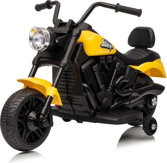 Otroški električni motor STAR rumen