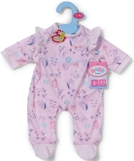 BABY born pajacek Travniške cvetlice za punčko 43 cm