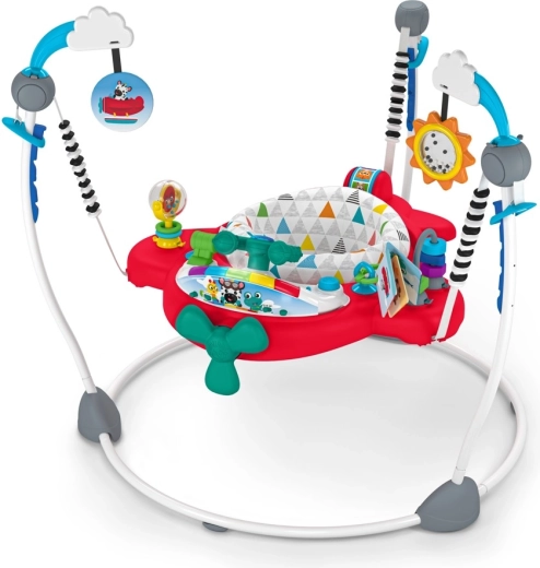 Baby Einstein skakalnik in aktivni center 2v1 Ocean Explorers Airplane Adventure