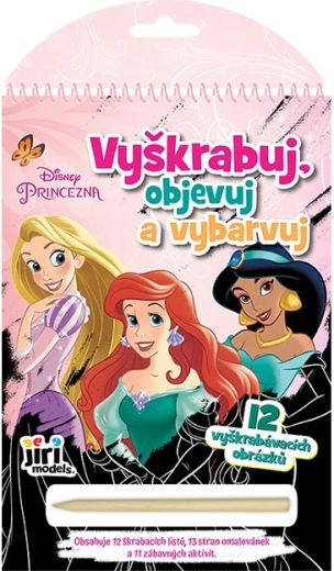 Praskaj, odkrivaj, pobarvaj Disney princese