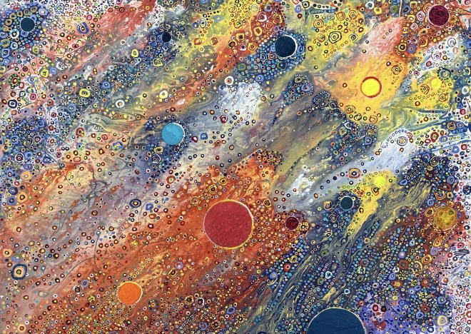 Sestavljanka Zvezdni tok 1000 koščkov