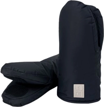 LEOKID stroller gloves Black Coal