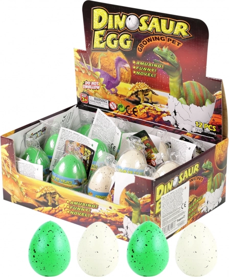 Rastoči dinozaver v jajcu