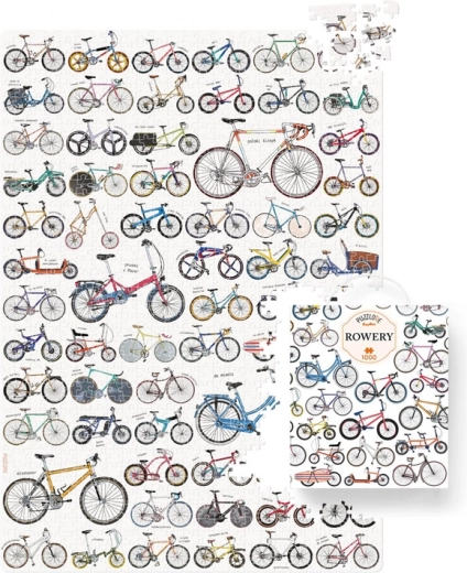CzuCzu Puzzlove Kolesa – sestavljanka s 1000 koščki