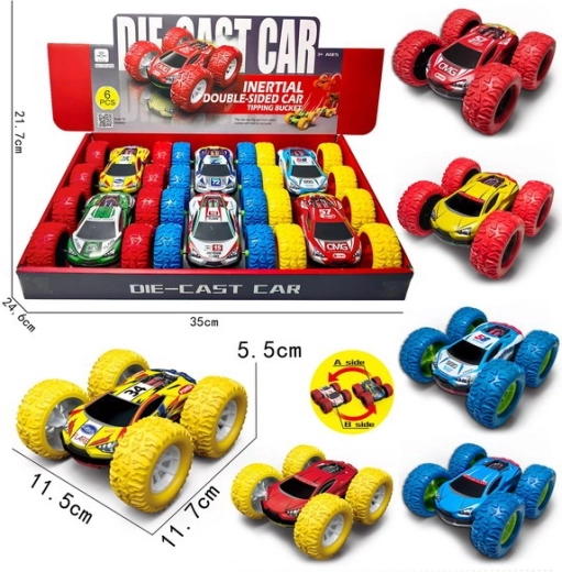 Kovinski dvostranski avto 11,5 cm na vztrajnik