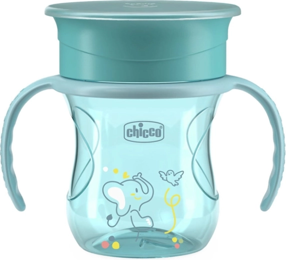 Chicco lonček 360 Perfect X z ročaji teal 12m+