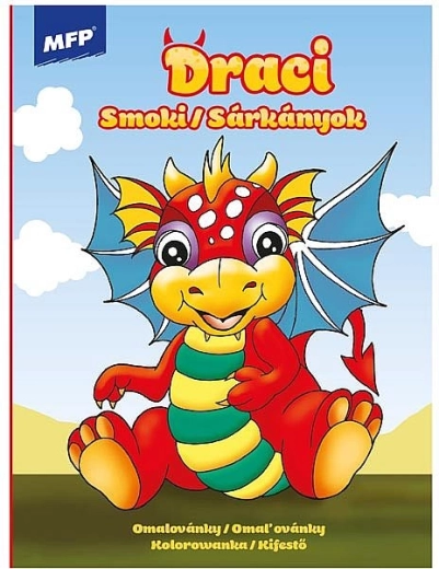 Pobarvanke A4 – mešanica motivov