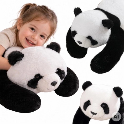 WOOPIE obtežena senzorična plišasta panda 2,5 kg
