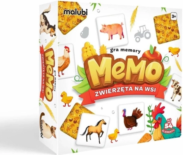 Memo igra Živali na kmetiji