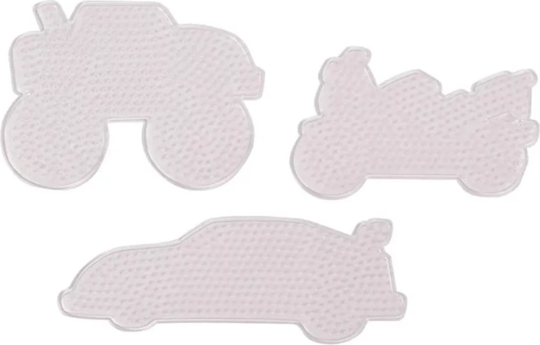 Playbox podloge za likalne perlice 5 mm – avtomobili, 3 kosi