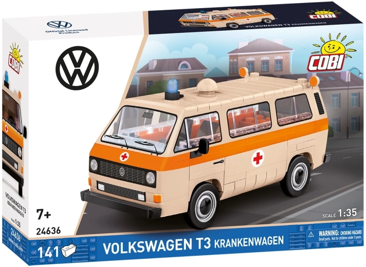 Cobi Volkswagen T3 ambulance 1:35 (141 pieces) - 1 piece
