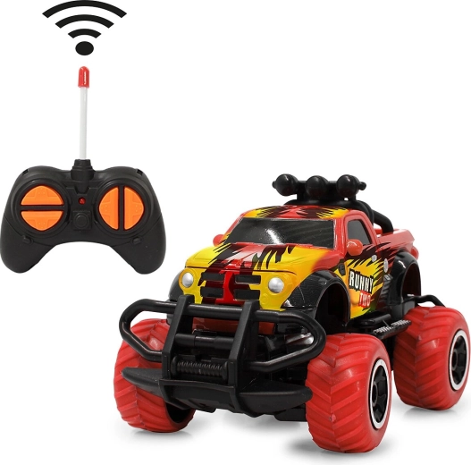 Jamara Runny Two RC monster truck 1:43 rdeč 40 MHz