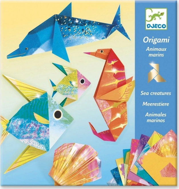 Origami kovinsko pod vodo