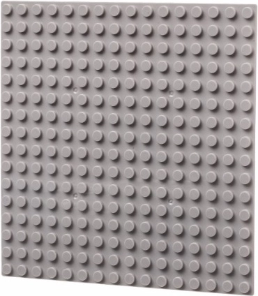 Osnovna plošča 16×16 svetlo siva