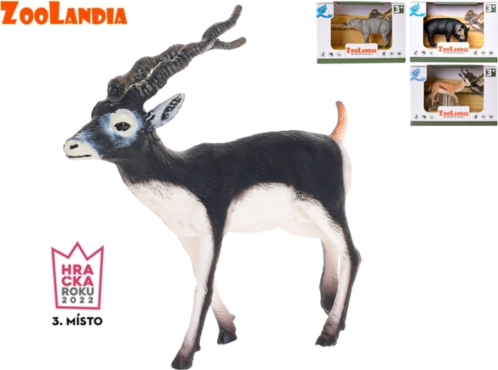 Zoolandia safari žival – plastična figurica (4 vrste)