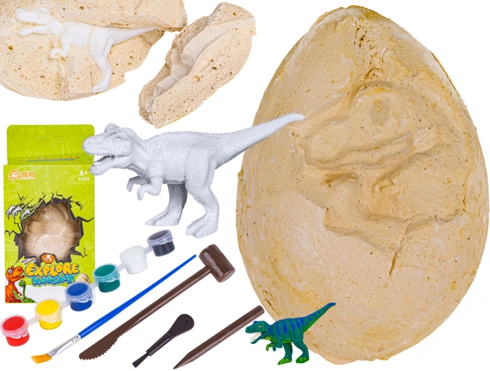 Archaeological excavation – dinosaur egg for a little archaeologist - 1 piece