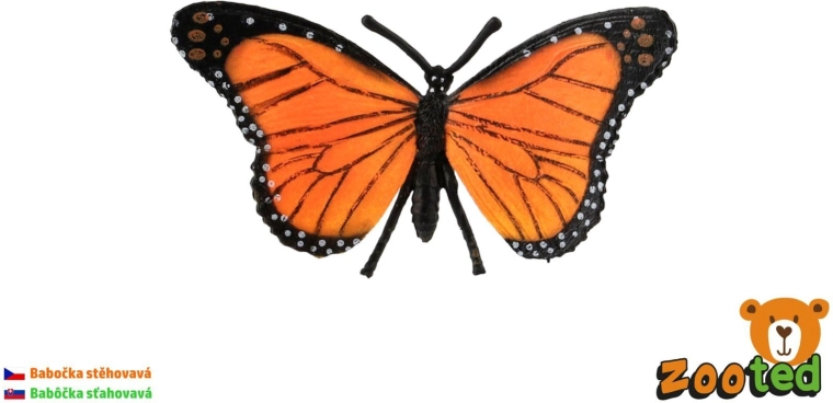 Figurica metulja monarha Zooted, 11 cm