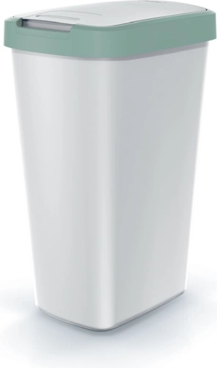 koš za odpadke compacta q flap 45 l svetlo zelen pokrov