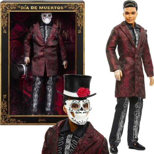 Zbirateljska lutka Ken Día de Muertos 2026