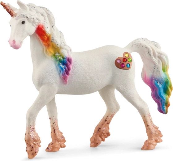 Schleich bayala mavrična samorogova kobila s srčki