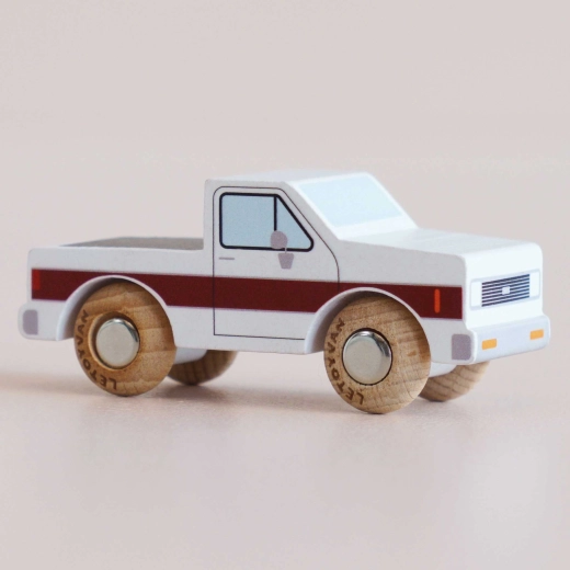 Le Toy Van leseni avtomobilček Charlie – klasični pick-up