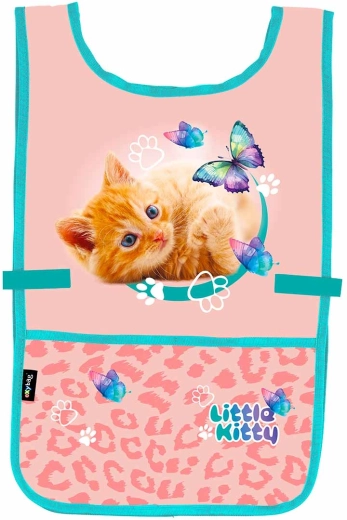 Predpasnik pončo Mačka za likovne in ustvarjalne dejavnosti