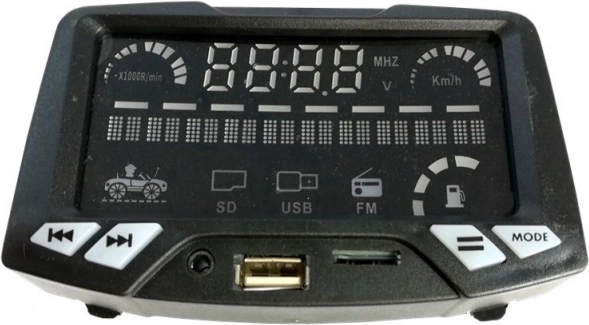 Glasbeni panel za električni avto AUDI Q5 (2-sedežni)