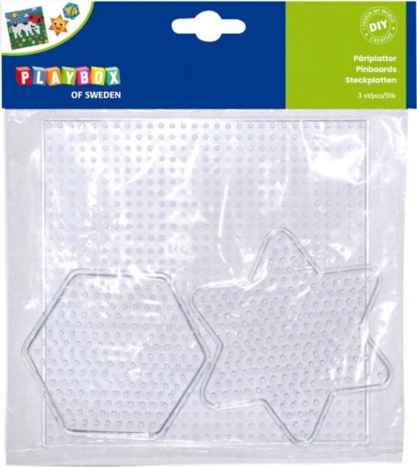 Podlage za likalne perlice PLAYBOX – oblike