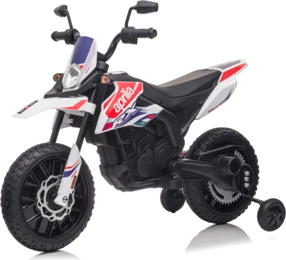 Otroški električni motor APRILIA RX bel