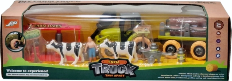 Farm set (farm) with tractor and accessories - 1 piece
