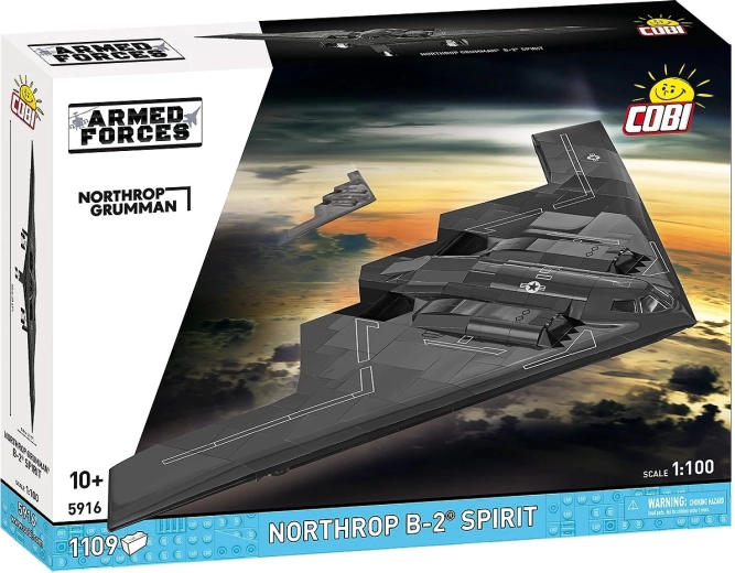 Konstrukcijski komplet COBI Northrop B-2 Spirit 1:100 (1109 kosov)
