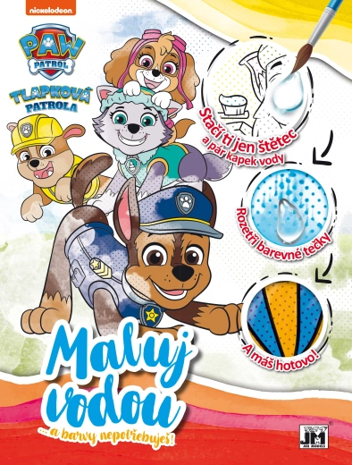 Vodna pobarvanka A4 Paw Patrol