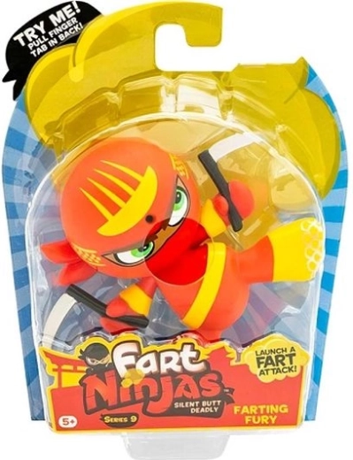 Fart Ninjas figurica z zvokom Farting Fury
