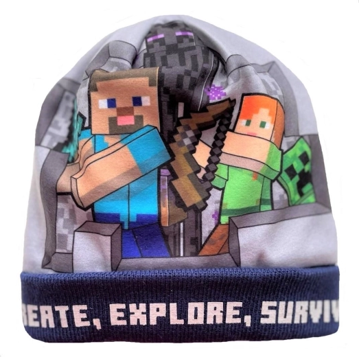 Modra kapa Minecraft