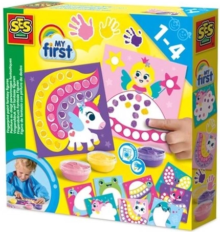 SES Creative Moje prvo – prstno slikanje: fantazijska bitja