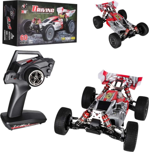 RC buggy WLToys 144001 1:14 4WD za terensko vožnjo 60 km/h