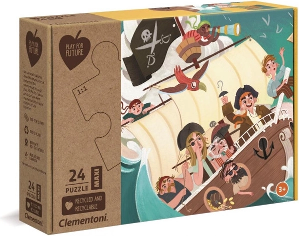 Sestavljanka 24 maxi Yo Ho Ho! CLEMENTONI