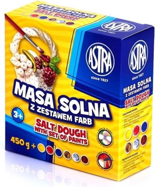 Astra slana modelirna masa z barvami