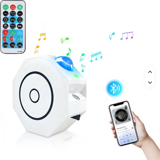 Projektor zvezd – LED nočna lučka z daljinskim upravljalnikom