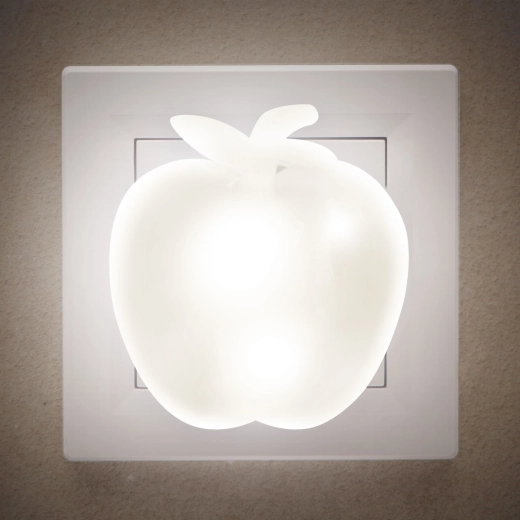LED nočna lučka v obliki jabolka