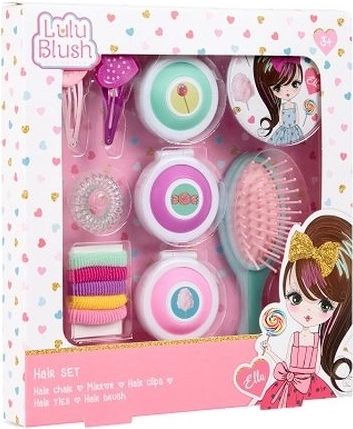 Create it! Lulu Blush komplet za lase za kreativne pričeske