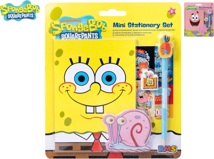 Komplet pisalnih potrebščin SpongeBob