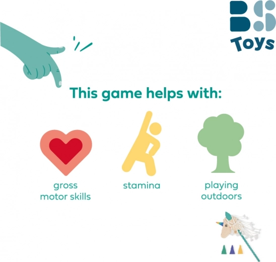 Hobi konjiček – samorog s stožci za otroke