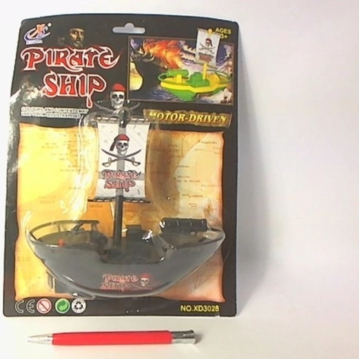 Battery-Powered Pirate Ship