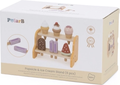 VIGA lesen kiosk za sladoled – komplet 6 sladoledov