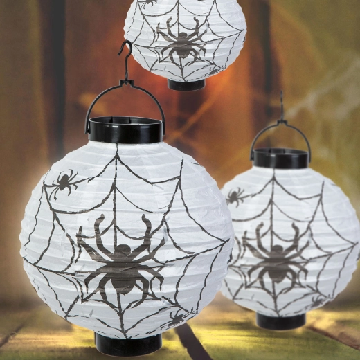 LED svetilka v obliki pajčevine, 20 cm