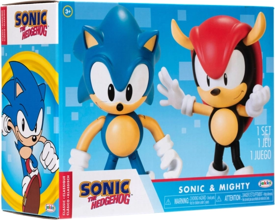 Figurice SONIC Classic in Mighty 10 cm – set 2 kos